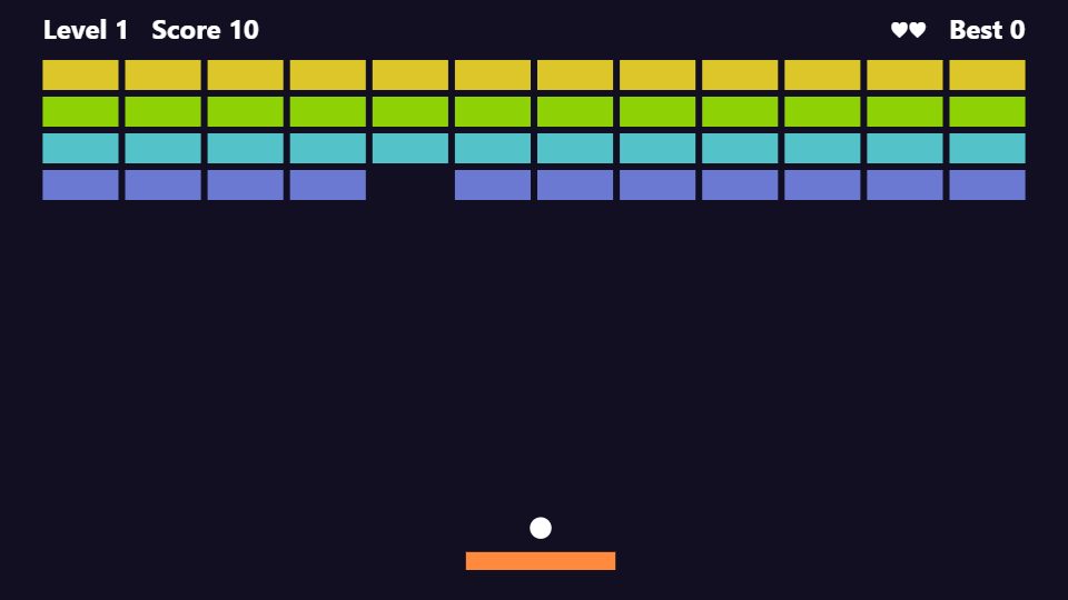 Brick Blast gameplay