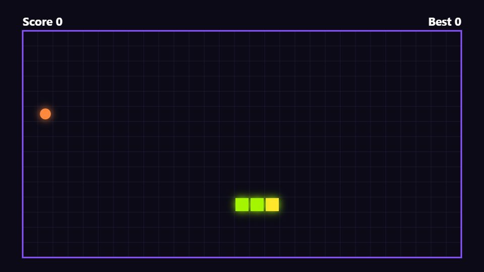 Neon Snake gameplay